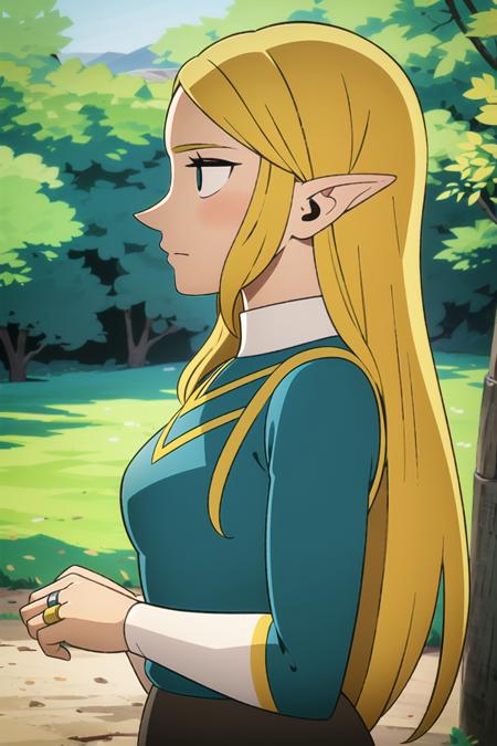 69324-2634447359-ousamaranking style,  princess zelda, 1girl, bangs, blonde hair, breasts, bridal gauntlets, closed mouth, expressionless, from s.png